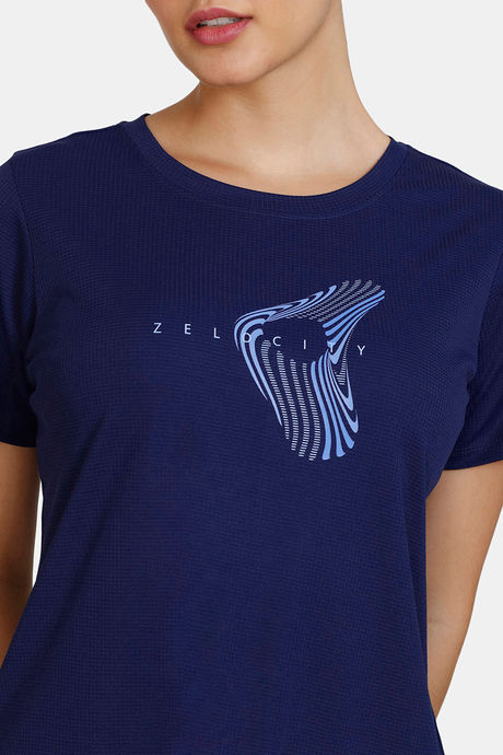 Zelocity Snug Fit Quick Dry Top - Medieval Blue — image 5